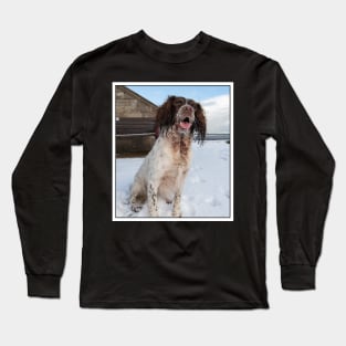 English Springer Spaniel sitting Long Sleeve T-Shirt